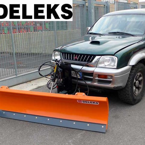 Deleks Universal snøplog for SUV, Jeep og Pick up