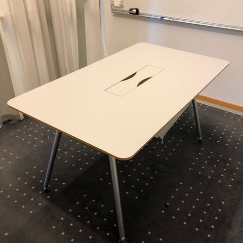 2 stk Skandiform, møtebord - konferansebord - (120x80 cm)- BRUKTE MØBLER