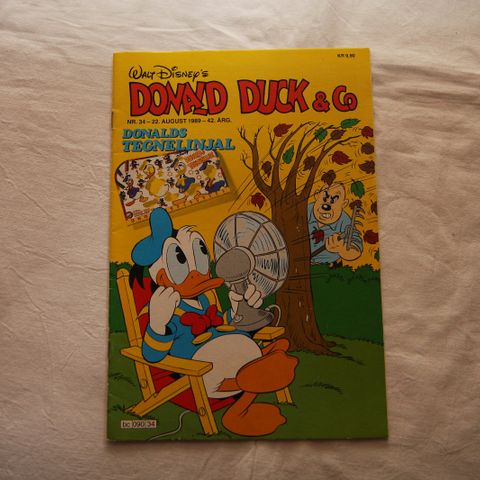 Donald Duck Nr 34 - 1989.