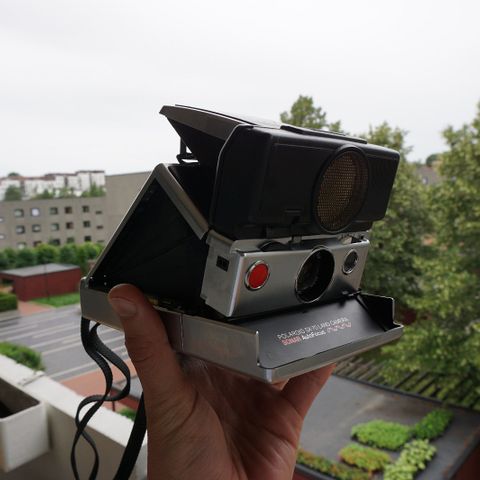 Polaroid sx-70 m/autofokus