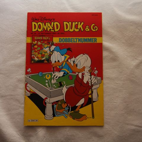 Donald Duck Nr 38 - 1989.