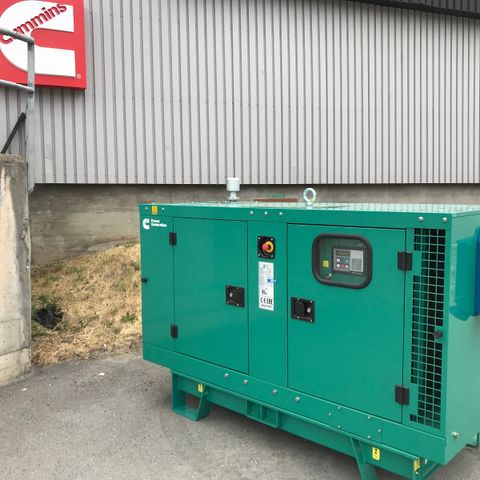 Cummins C17-C28 D5 17-28KVA 13-22Kw Diesel generator / aggregat / byggstrøm