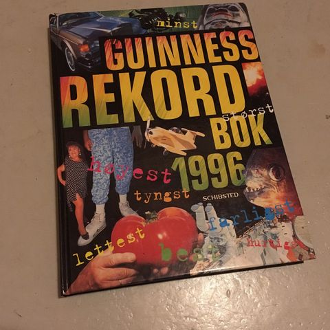Guinness Rekordbok 1995, 1996 og 1998