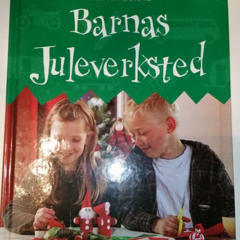 Koselig juleaktivitets bok for barn, eller barn og foreldre.