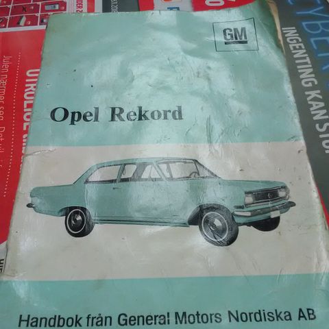 Opel Rekord Handbok