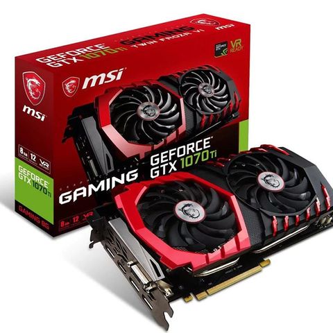 MSI GeForce GTX 1070 Ti GAMING 8G Skjermkort