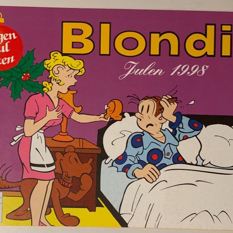 Julehefte Blondie Julen 1998