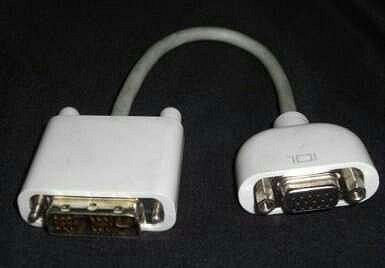 APPLE M8754G/A DVI til VGA Display Adapter