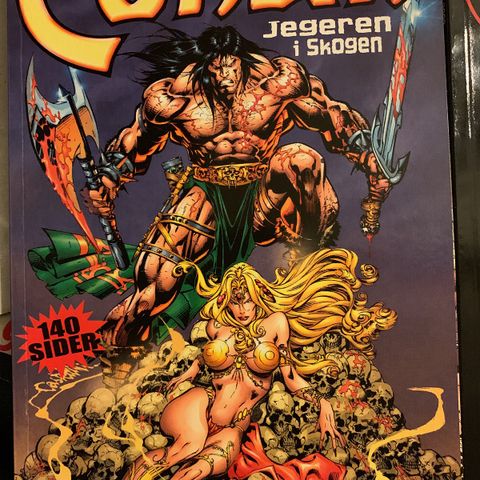 Tegneserier- Conan - Fargealbum - 1/01 og 1/02