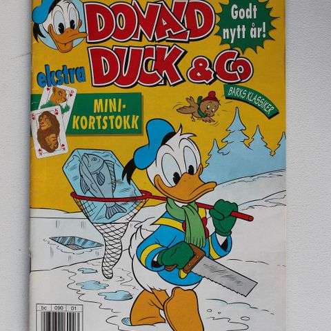 DONALD DUCK 1995 NR 1 MED LØVENES KONGE MINI KORTSTOKK Del 1 AV 2