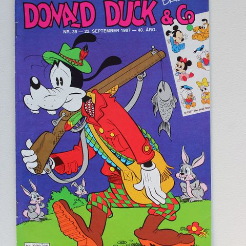 DONALD DUCK 1987 NR 39 MED DISNEY BABIES