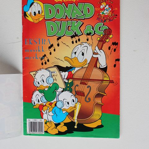 1996 NR 20 MED DONALD FOR FULL MUSIKK KLISTREMERKER