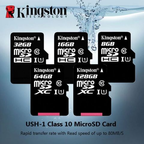 Kingston Minnekort 32/64/128GB