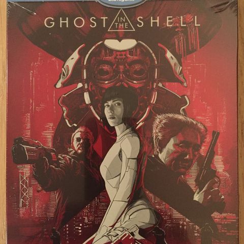 Ghost In The Shell limited Blu-ray steelbook edition (ny i plast), norsk tekst