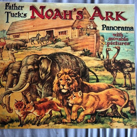 Fairyland og Noahs ark - Panorama bøker i flott stand