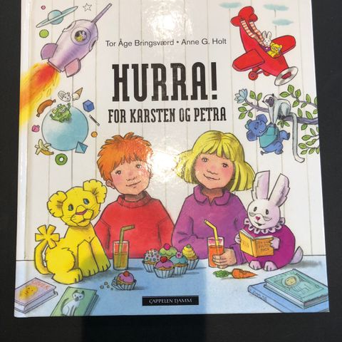 Boken HURRA for Karsten og Petra