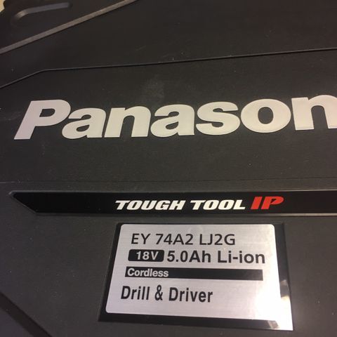 Panasonic drill