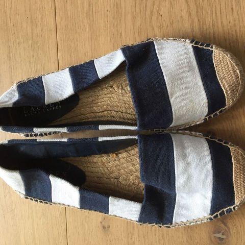 Espadrillos fra Ralph Lauren Polo str 39,5