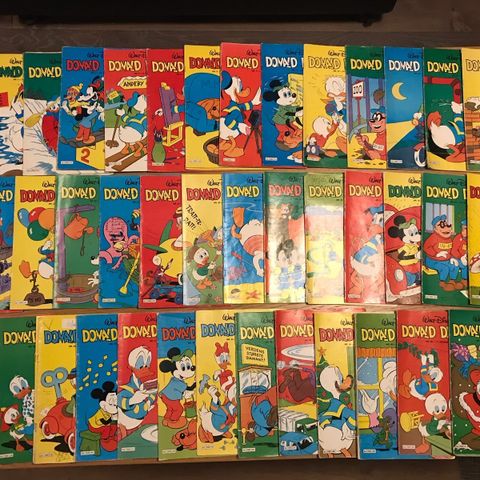 Flere hundre Donald Duck til salgs, Billig! Fra 60- 70-, 80-, 90 og 2000-tallet!