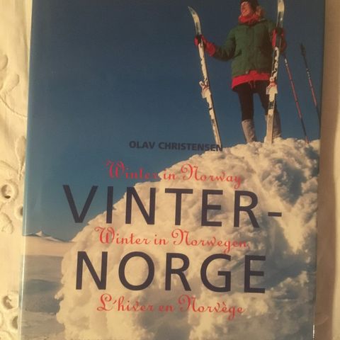 BokFrank: Olav Christensen; Vinter-Norge (På norsk, engelsk, tysk og fransk)