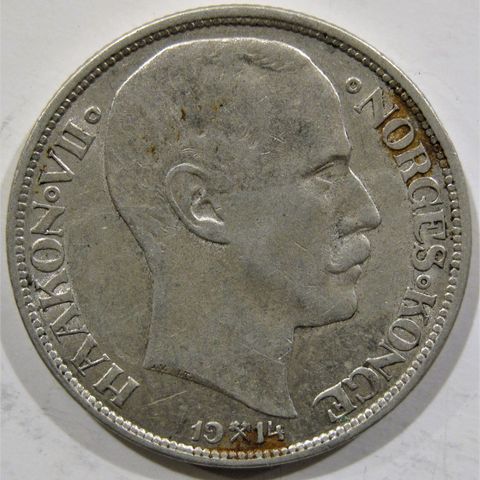 1 Kr 1914 i sølv