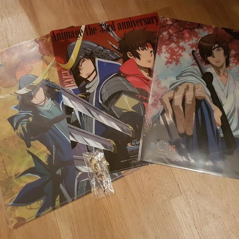 Sengoku Basara/Samurai kings anime samling selges samlet!!