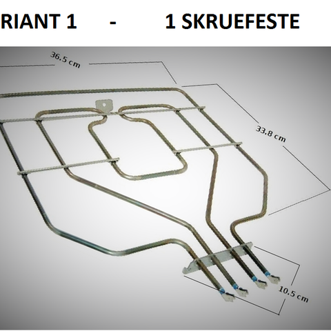 nye varmeelement : Siemens, Bosch og Neff ovner. ( + pære, stekebrett og rister)
