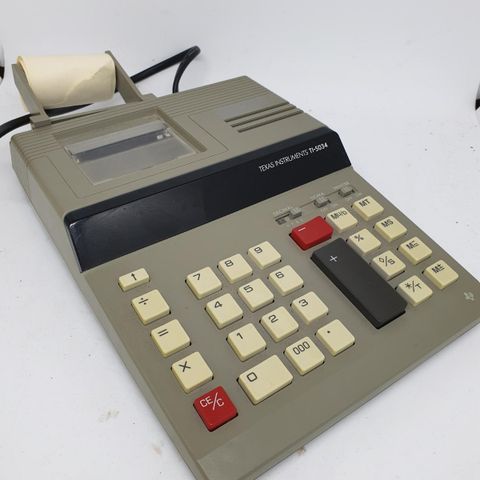 VINTAGE REGNEMASKIN TYPE - TEXAS INSTRUMENTS TI - 5034