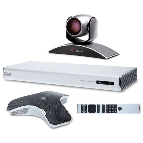 Zoom, Skype, Pexip møter? Hjemmekontor? Polycom GS 500 videokonferansesystem
