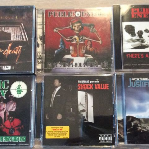 Diverse CD`er i genren Hip Hop og R`n B. Volume 4