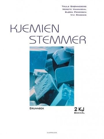 Kjemien stemmer, 2KJ,  grunnbok og studiebok, nynorsk