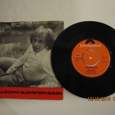 PETER BELLI / MIN MØLLEDAM - 7" VINYL SINGLE