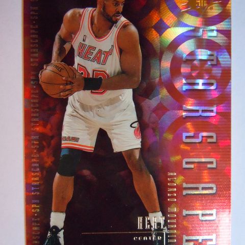 NBA Alonzo Mourning Upper Deck SPX 1999  basketballkort Miami Heat