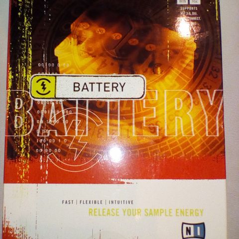 Battery software sampler/trommemaskin