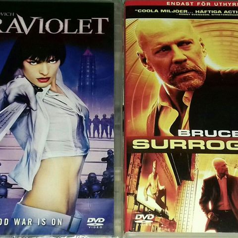 2 DVD.ULTRAVIOLET & SURROGATES.