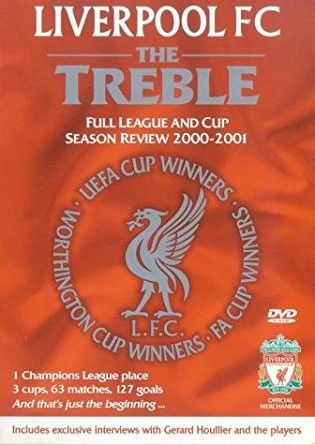 Liverpool FC The treble 2000-2001 DVD