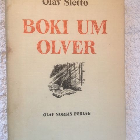 BokFrank: Olav Sletto; Boki um Olver (1954)