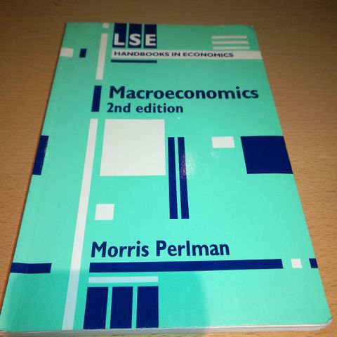 Macroeconimcs 2nd edition Morris Perlman