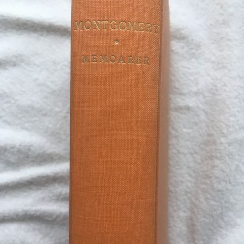 BokFrank: Feltmarskalk Montgomery; Memorarer (1958)