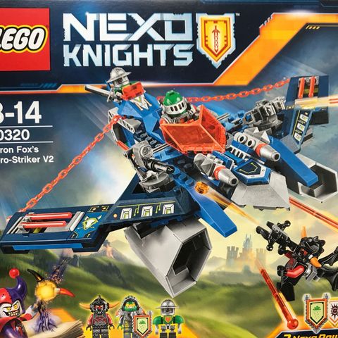 Lego Nexo Knights 70320 Aaron Fox V2 angrepsjager