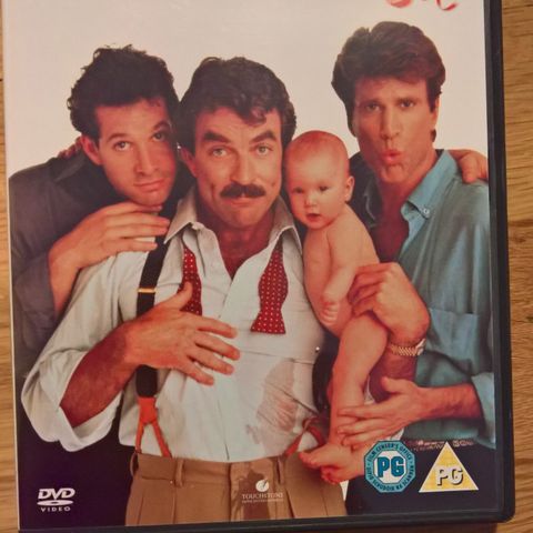 Three Men And A Baby (DVD)norsk tekst