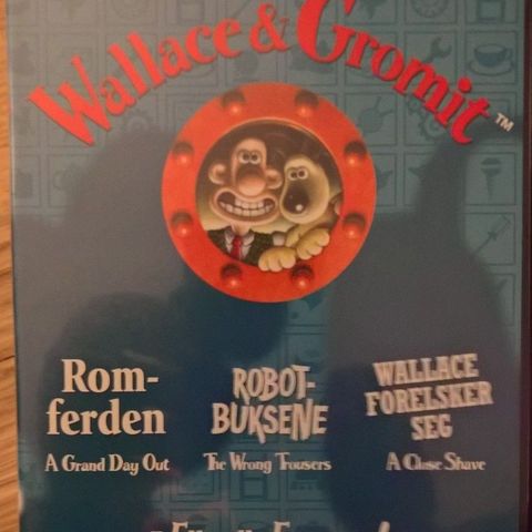 Wallace & Gromit-3 elleville eventyr(DVD)