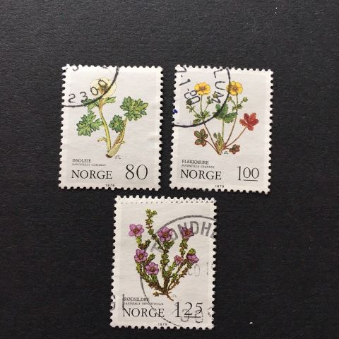Norske frimerker 1979