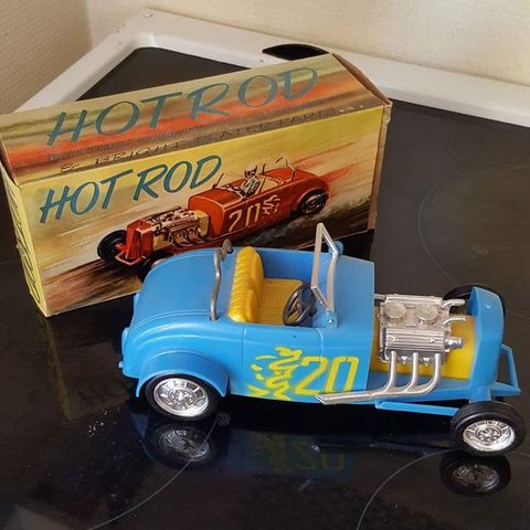 Stor og sjelden Hot rod i orginal eske