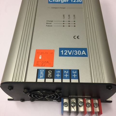 CLAYTON 1230 - Intelligent batterilader 12V/30Amp - KUPP!