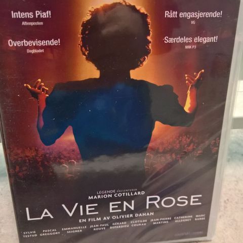 La Vie En Rose (DVD) norsk tekst
