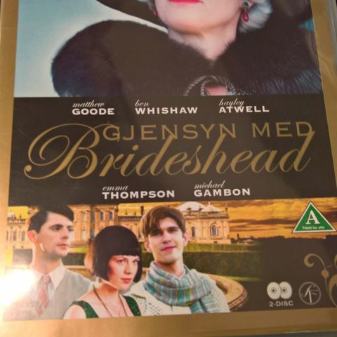 Gjensyn Med Brideshead (2008) (DVD)