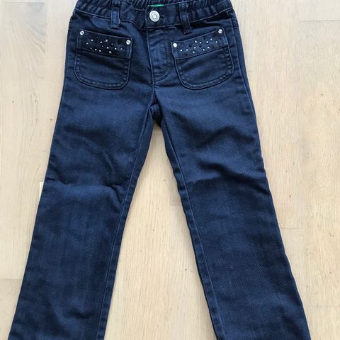 Benetton jeans/bukse str 104, ny  Minymo jeans str110