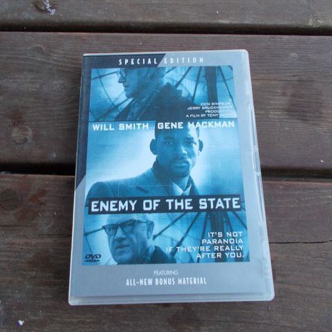 DVD Enemy of the State — gemini man. - hancock. Norske tekster