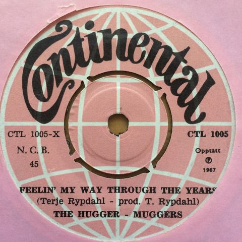 Singel - retro vinyl fra 1960-tallet og 1970-tallet - diverse singler
